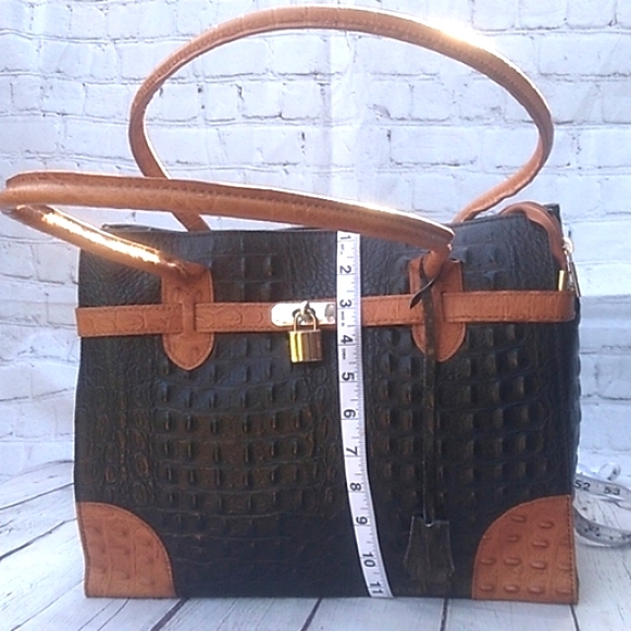 M & R MODA IN PELLE FIRENZE PURSE - Picture 5 of 12